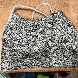 Black/white Sports bra - ptula